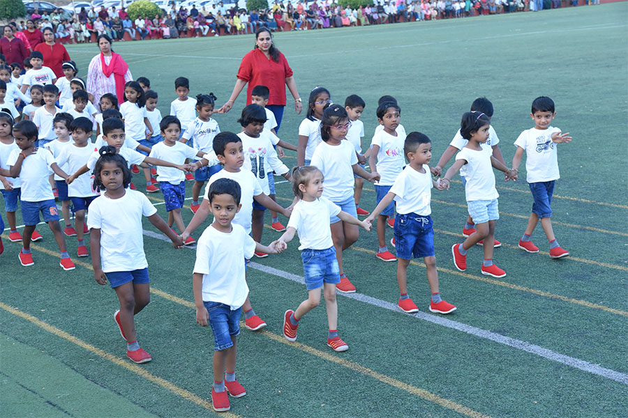 Sports day image - Yuvabharathi Nursery